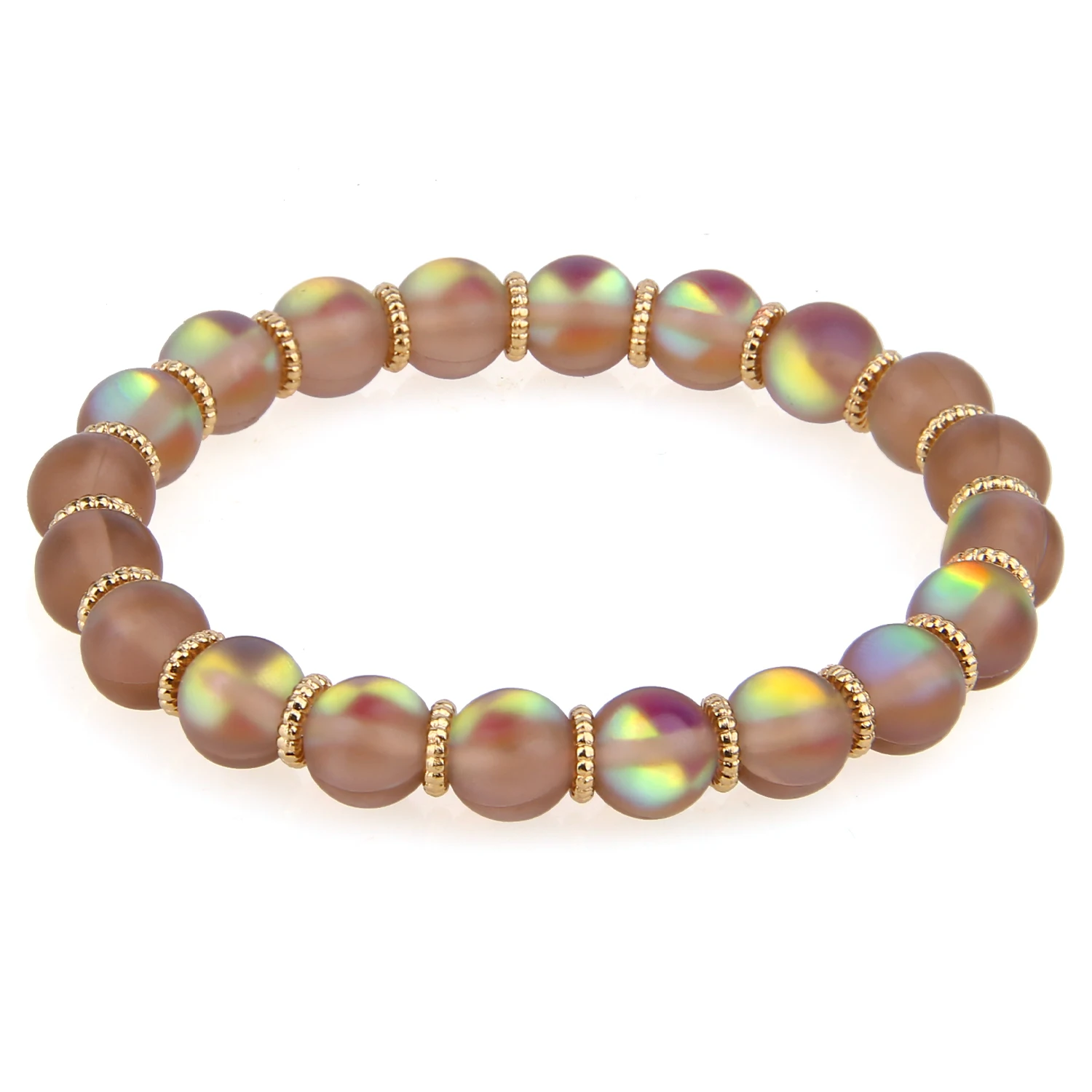 

KELITCH New 2022 Transparent Crystal Women Bracelets 8MM Beads Fashion Feminina Handmade One Direction Gift Brazaletes