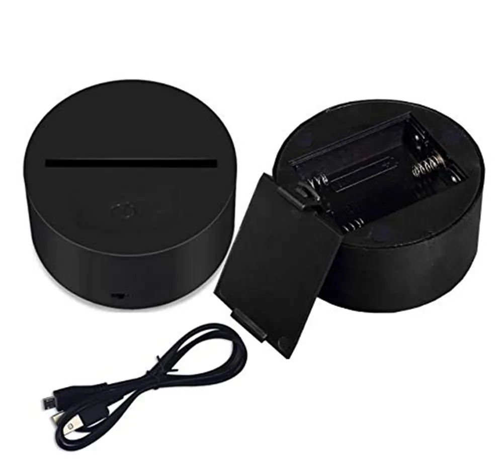 Ночник 3D с воздушным шаром и землей светодиодный светильник для планшета