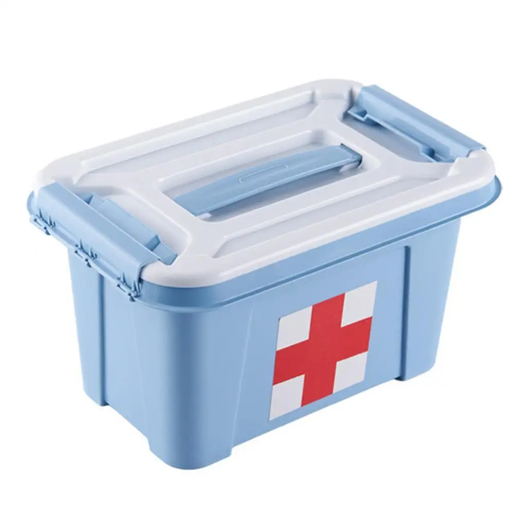

Portable Plastic Home Medicine Case Health Care Pills First Aid Kit Storage Box