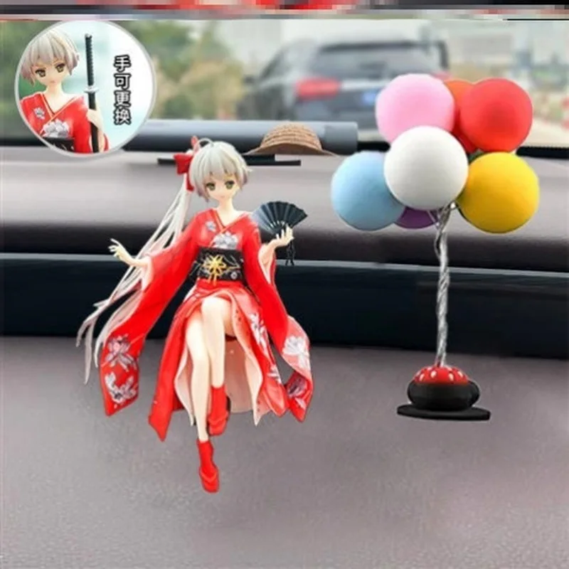 

Новинка, Классический Аниме Yosuga no Sora Kasugano Sora, самурайский меч, ПВХ Мультяшные фигурки, Коллекционная модель, искусственная кукла, подарок
