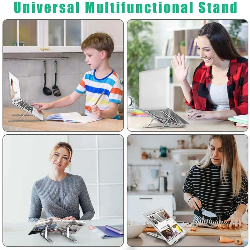 Новинка 2020 Портативная подставка для ноутбука Регулируемый складной