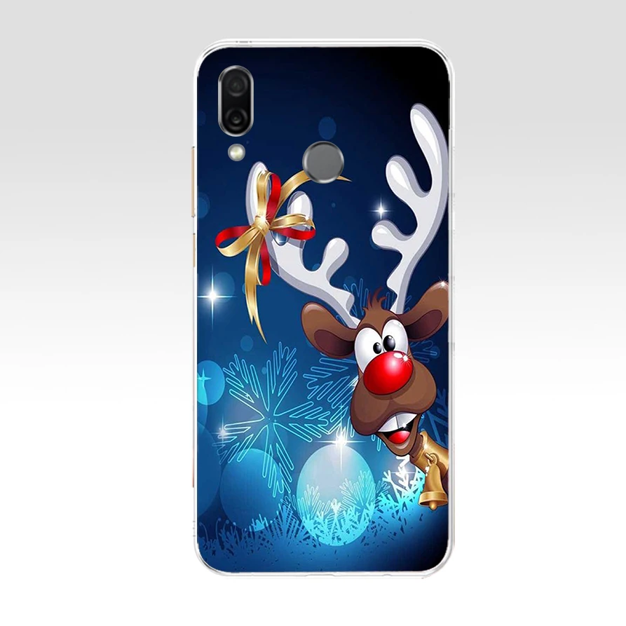 24 24AA Рождественские огни подарок 2 Мягкий ТПУ чехол для huawei Honor 8 8S 8X8 Lite 9 9 Lite - Цвет: 24