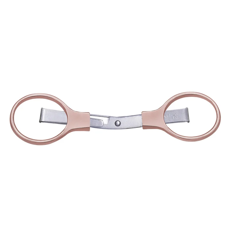 Складной брелок из нержавеющей стали для путешествий мини ножницы резак в форме