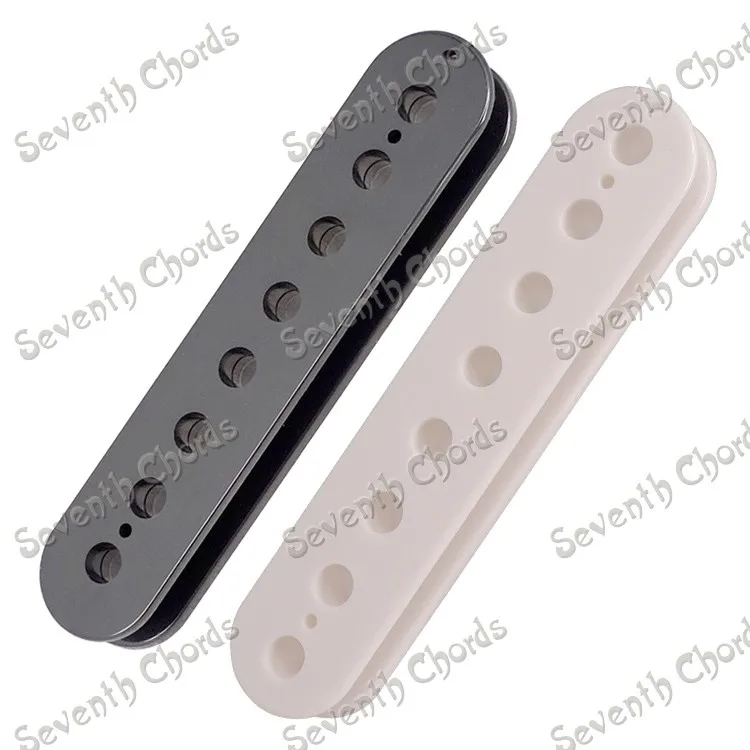 

4 шт 8 строка Электрический звукосниматель для гитары хамбакер клейкая изоляционная лента Шпулька/полюс расстояние 68 мм и 73 мм-черные и белы...