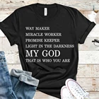 Футболка женская с рисунком, модная рубашка с рисунком Бога и Бога из мф Чудо, лето