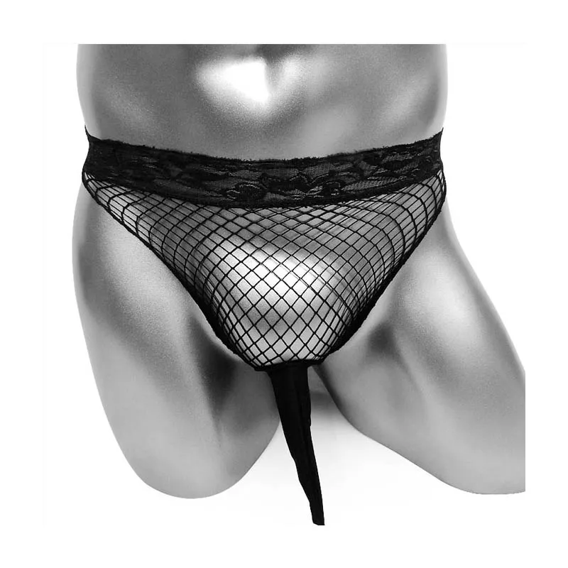 Сексуальные мужские Трусики-бикини трусики-стринги нижнее белье с рукавом для