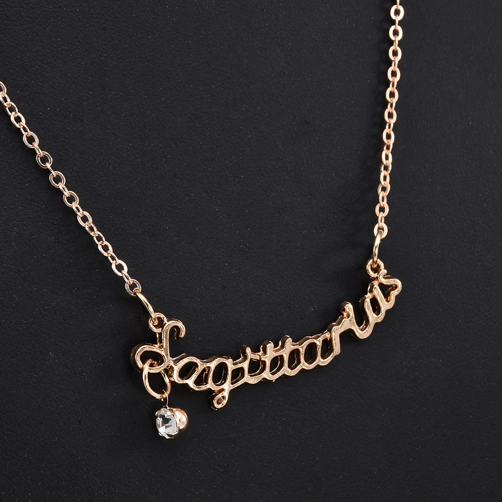 Новое поступление ожерелье с кристаллами 12 знаков зодиака ювелирные изделия