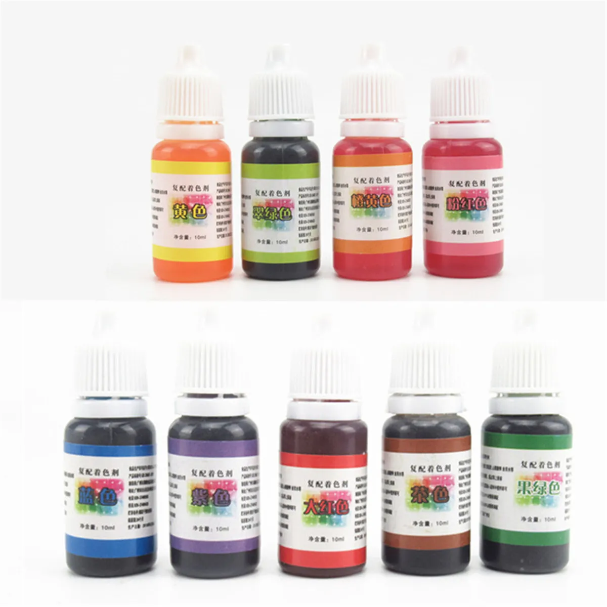

10ml DIY Material Handmade Soap DYE Pigments Liquid Colorant Toolkits Quality
