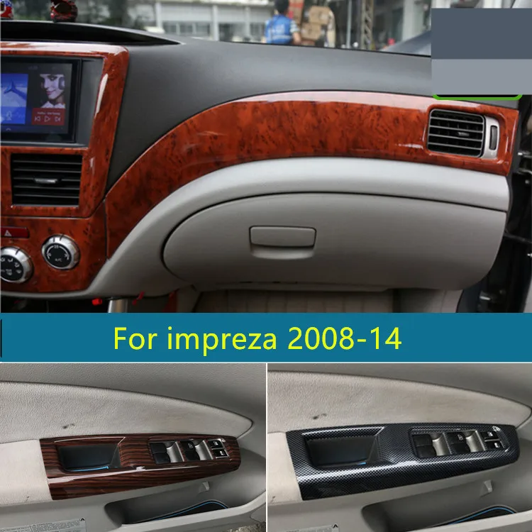 Воздухоотвод из углеродного волокна для Subaru impreza 2008 09 10 11 12 13 14 AA536|Лепнина