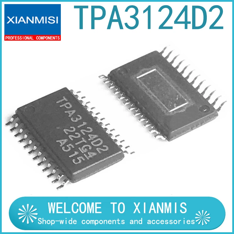 

5 шт., TPA3124D2PWPR TPA3124D2 HTSSOP24