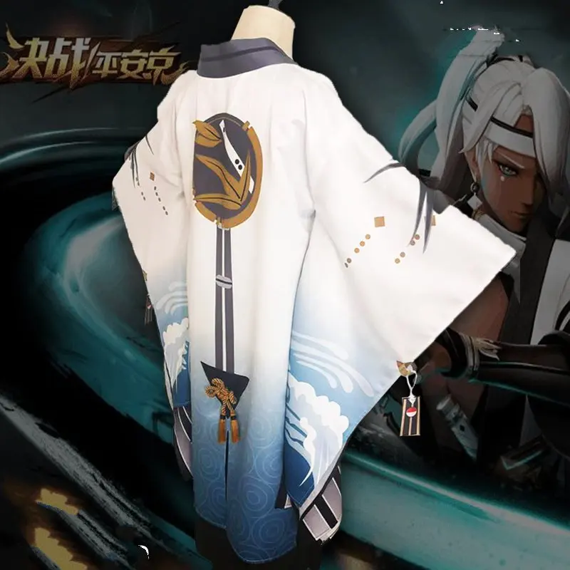 Игра Onmyoji Mannendake Косплей Костюм Wan Nian Zhu кимоно Onmoji Arena косплей новая кожа Ye Feng Xing Yun праздничный костюм