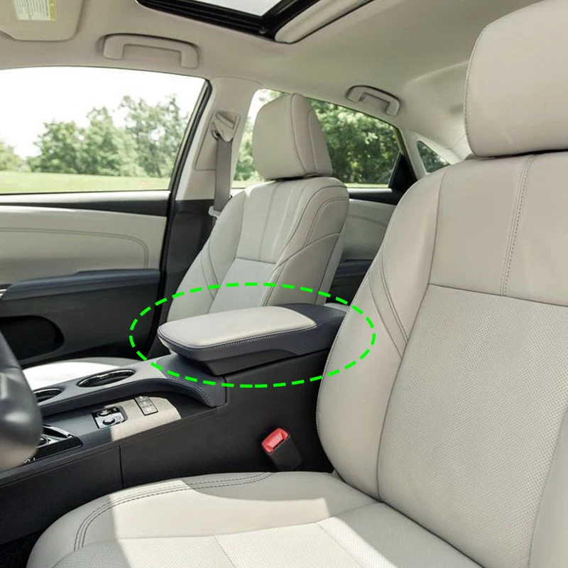 

Car Accessories Microfiber Center Control Armrest Pad Leather Cover Sticker Trim For Toyota Avalon 2013 2014 2015 2016 2017 2018