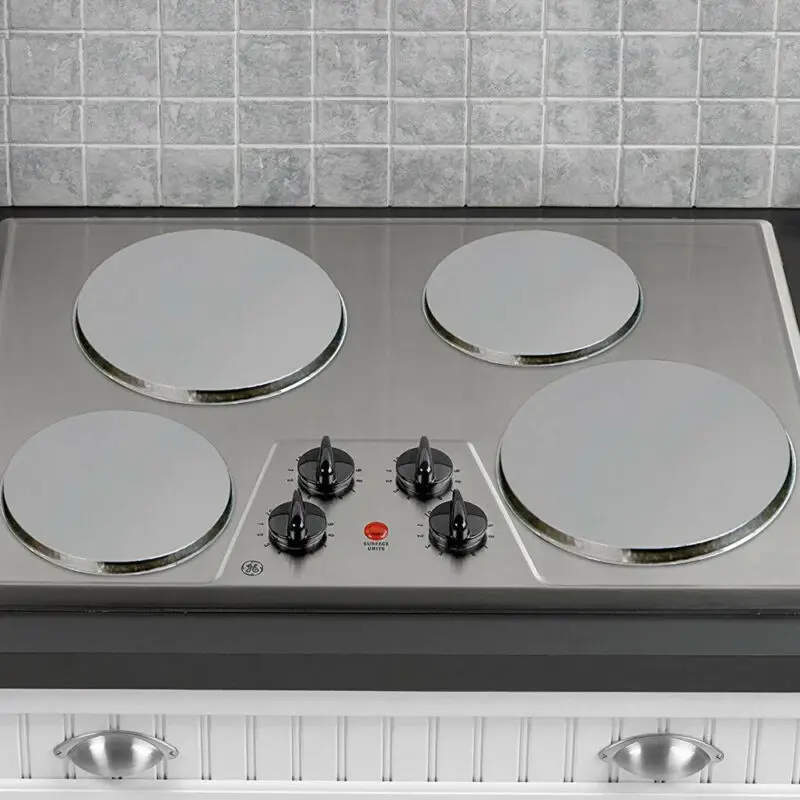 Набор защитных приборов для плиты 17/21 см из нержавеющей стали 4 шт. | Дом и сад