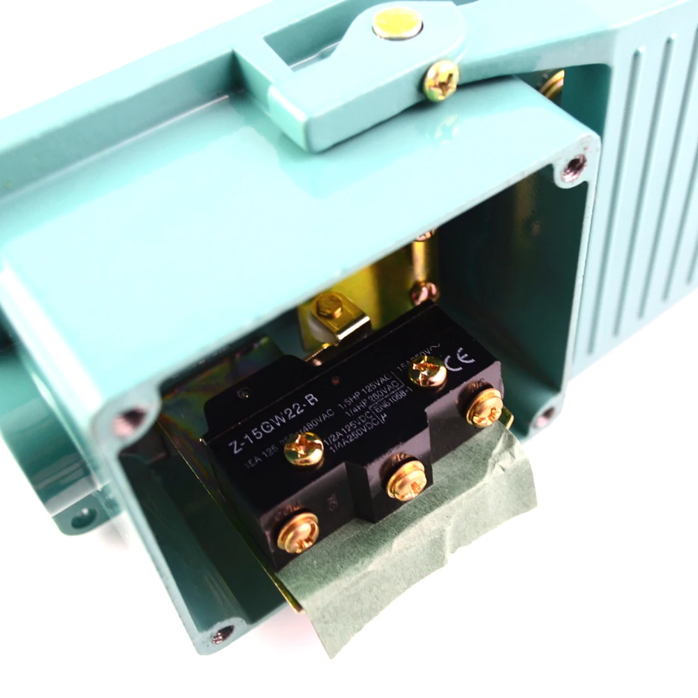 1 шт. ножной переключатель из алюминиевого сплава мгновенный контакт