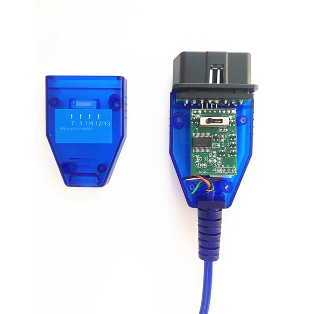 Диагностический инструмент OBD2 для VAG KKL 409 с переключателем FTDI FT232RL - купить по