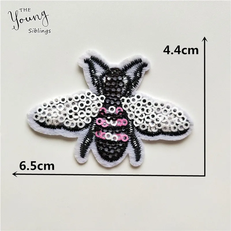 Лидер продаж блестки пчела кролик термоклейкие патчи для шитья сделай сам