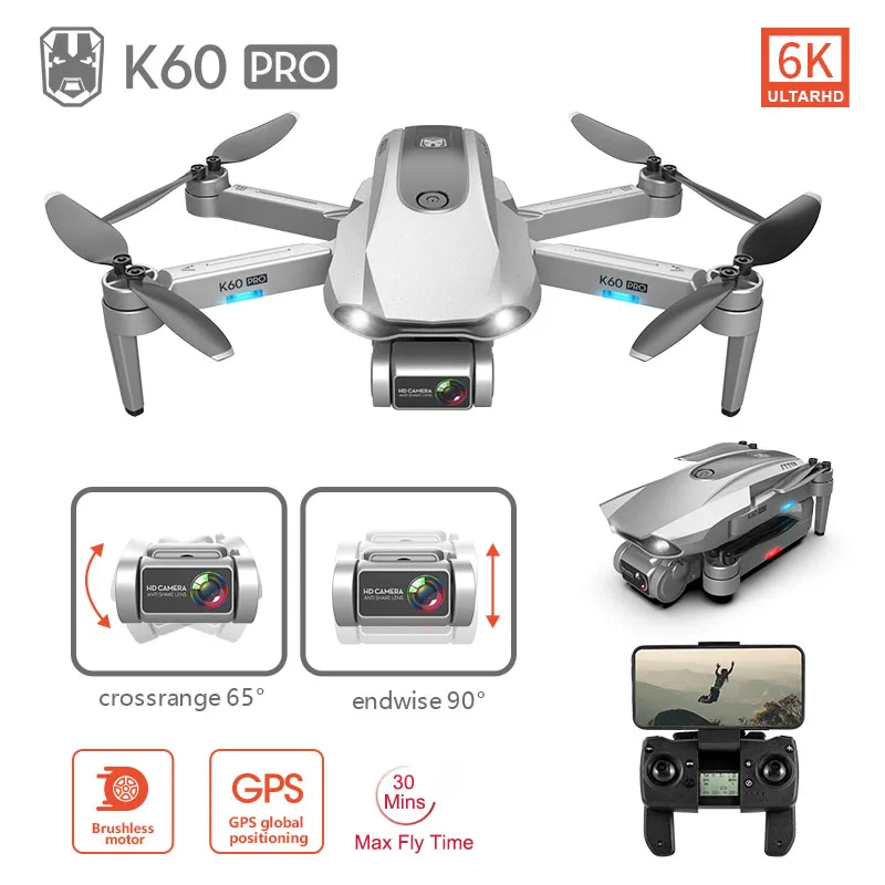 

Складной мини-Квадрокоптер Roclub, GPS, Wi-Fi, Fpv