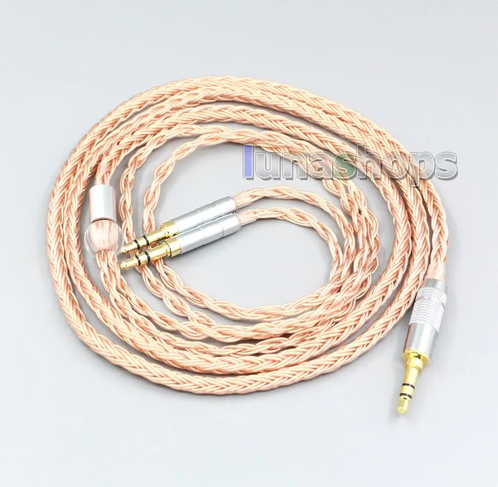 LN006748 2 5 мм 3 XLR сбалансированный 16 ядер 99% 7N OCC кабель для наушников Denon AH-D7200 AH-D5200