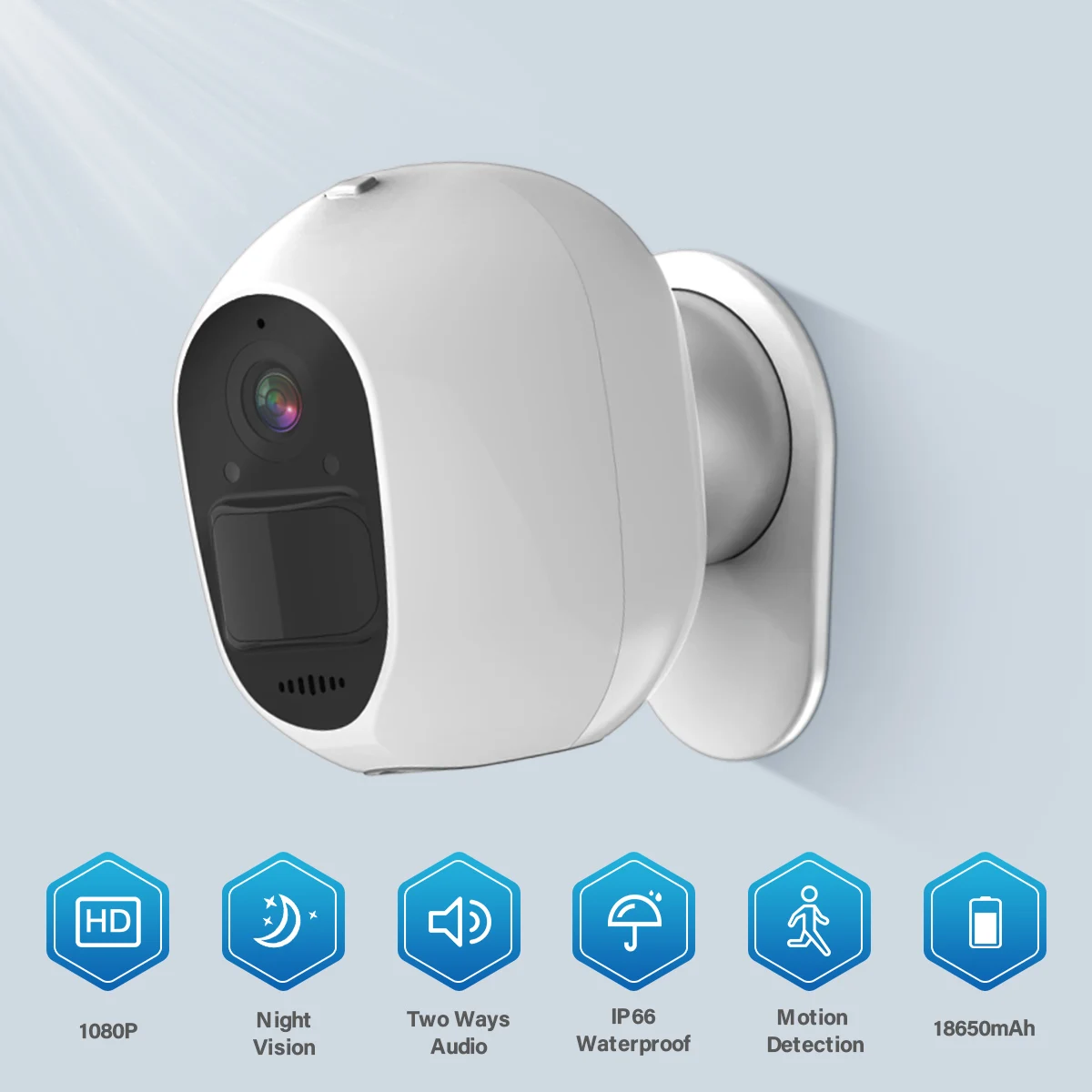 

IP-камера Tuya HD с поддержкой Wi-Fi и датчиком движения