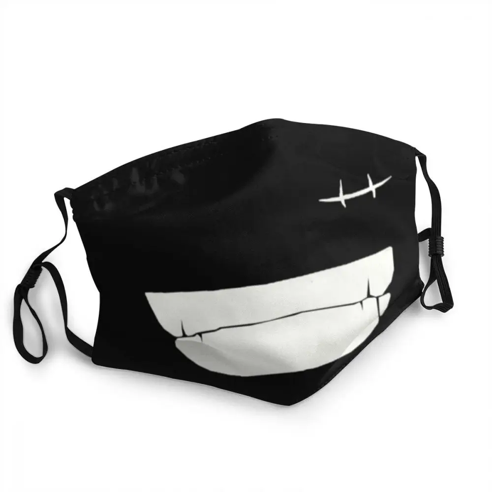 

Маска для лица унисекс, дышащая, Пылезащитная, с улыбкой пиратов