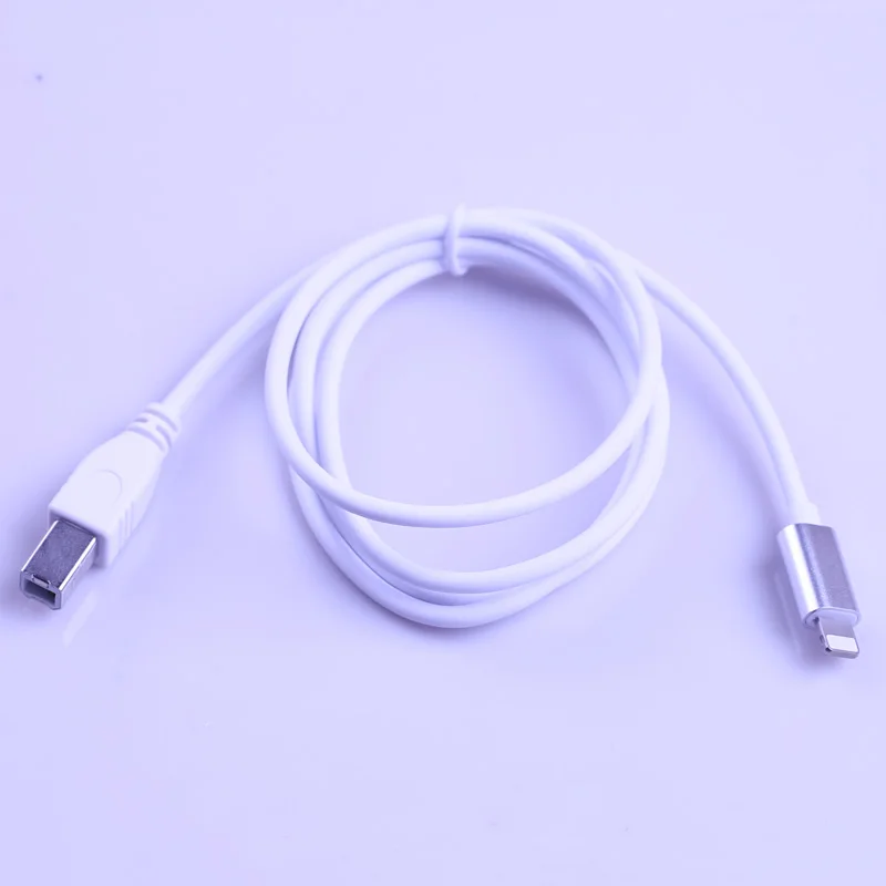 OTG кабель для IPhone MIDI USB Тип B инструмент адаптер 12 11 X XS MAX XR 8 7 6 Электрический Аудио