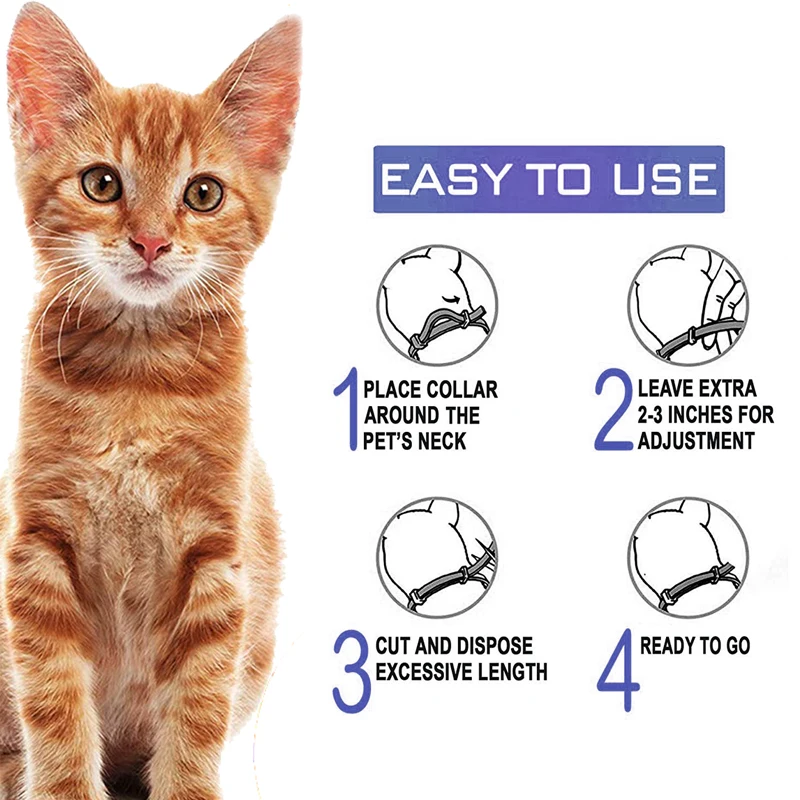 Ошейник для кошек с натуральным эфирным маслом от блох | Дом и сад