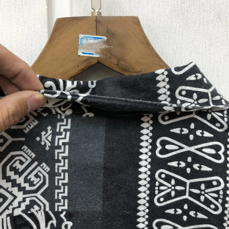 

Kapital Cashew Double Side Jacket Shirt 2021 Men Women 1:1 Best Quality Autumn Winter Denim Coat