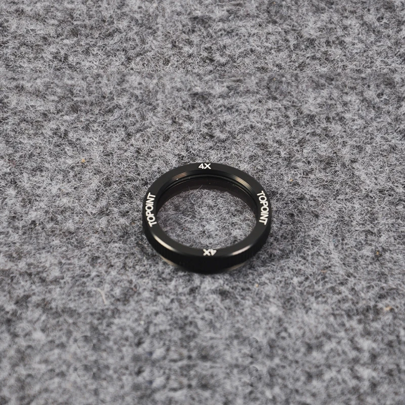 Lens 4X Стрельба из лука Прицельный прицел блочный лук 2X/4X/6X/8X Объектив 0,019 Оптическое волокно установка объектива 10-32 нить лук прицел стрельба из лука охота - Цвет: Lens 4X