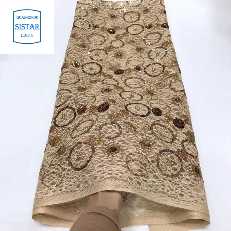 2019 новый стиль вышивка искусственная ткань тюль с блестками и бусинами для