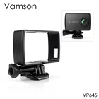 Боковое крепление Vamson для YI 4K, защитный чехол-рамка для экшн-камеры Xiaomi YI 4K 2 с крепежным основанием и винтом VP645