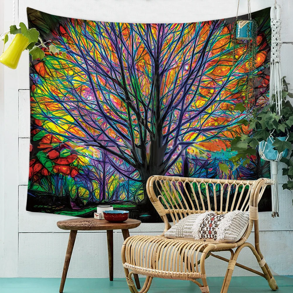 Настенный гобелен волшебная луна солнце покрывало Декор для дома гостиной | Дом и