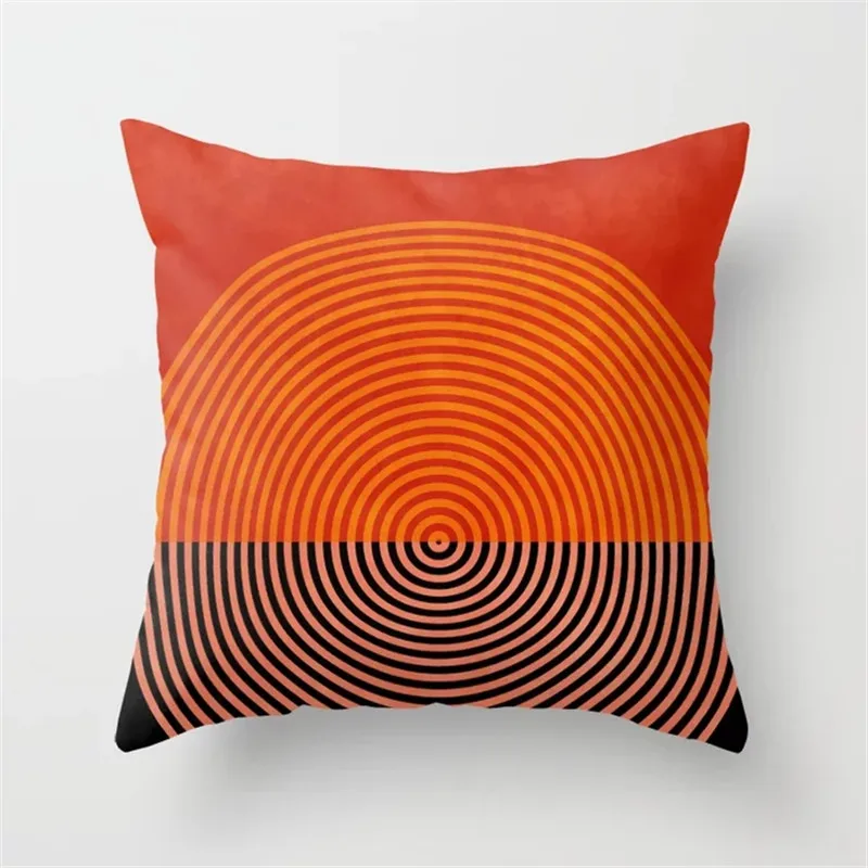 

Beautiful Geometric Pattern Pillowcase Print Throw Pillow Cover Sofa Decorative Cushion Case 45x45cm YL046