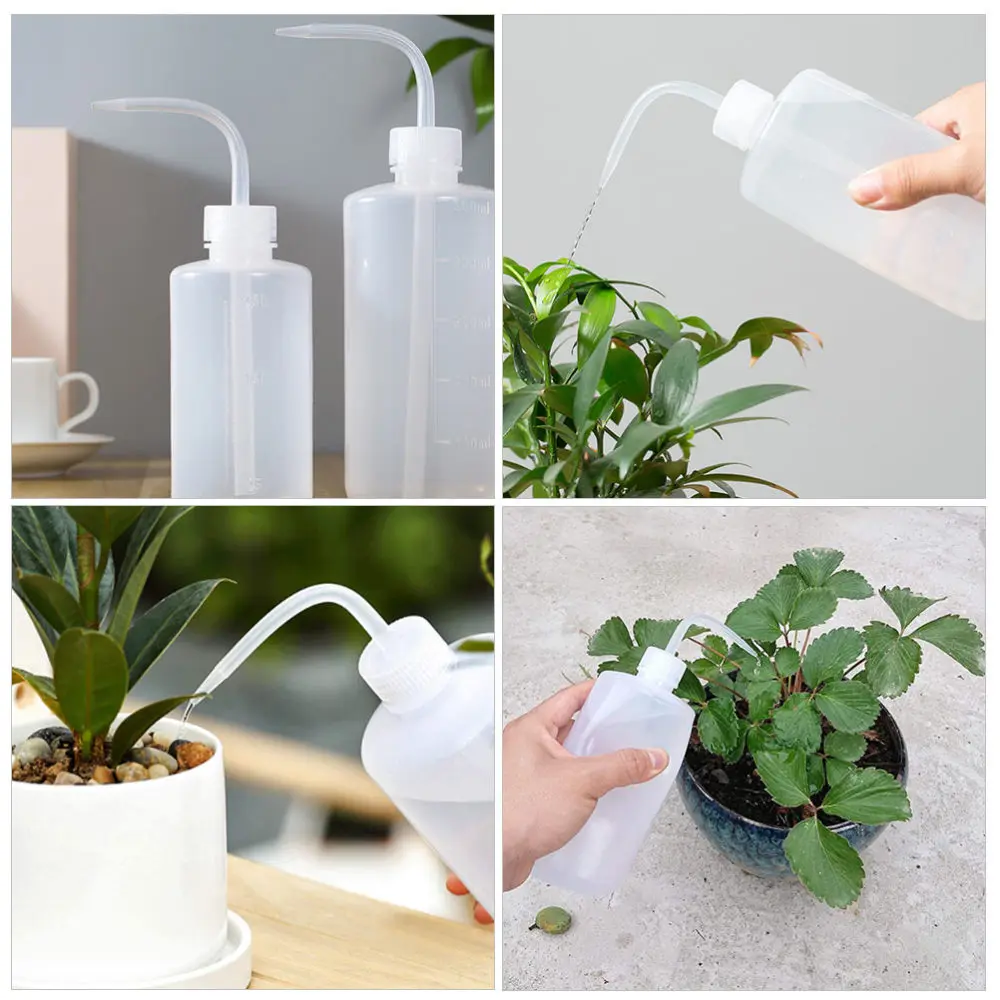 

6pcs 250ML 500ML Squeeze Bottle Wash Bottle Watering Tool Liquid Storage Bottles