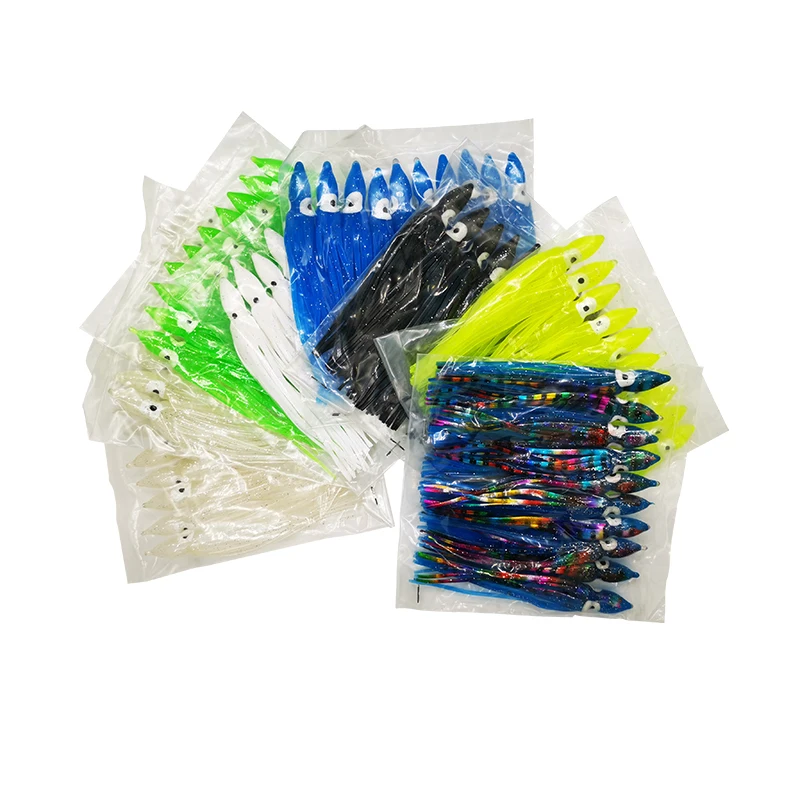 10 шт. рыболовные приманки с хвостом тунца см|Наживки для рыбной ловли| |