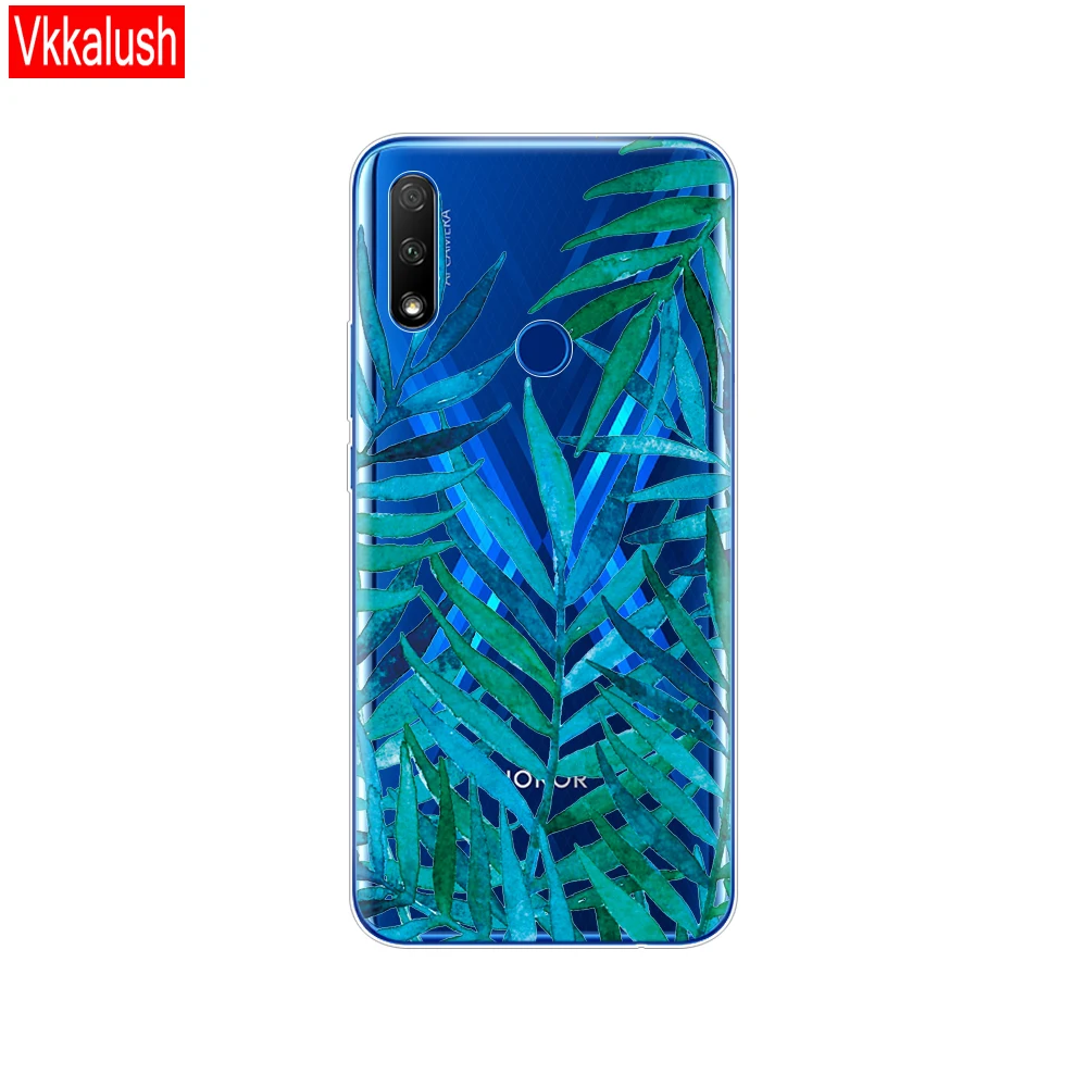 80373 Для Honor 9X Global чехол Honor 9X Premium чехол Силиконовый ТПУ мягкий чехол для телефона для huawei Honor 9X Premium STK-LX1 бампер - Цвет: 80373
