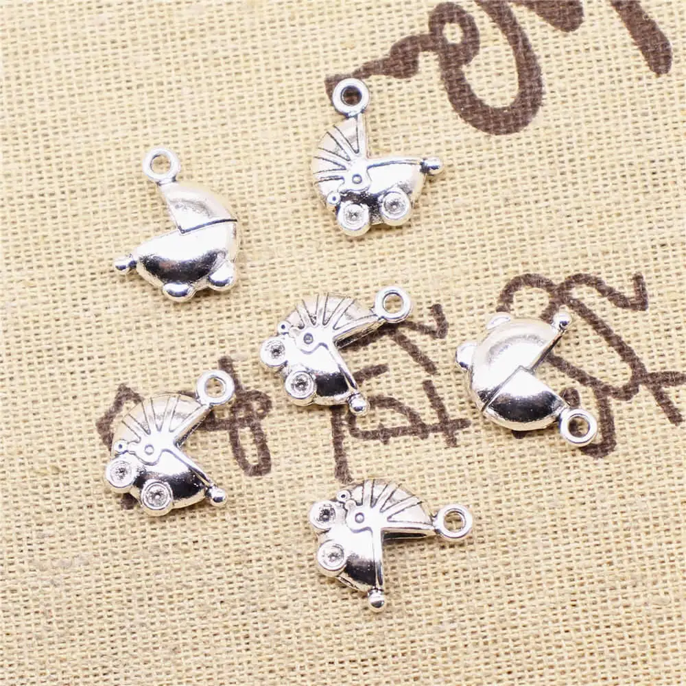 

10 шт., подвески для детской каретки, 15 х17 мм