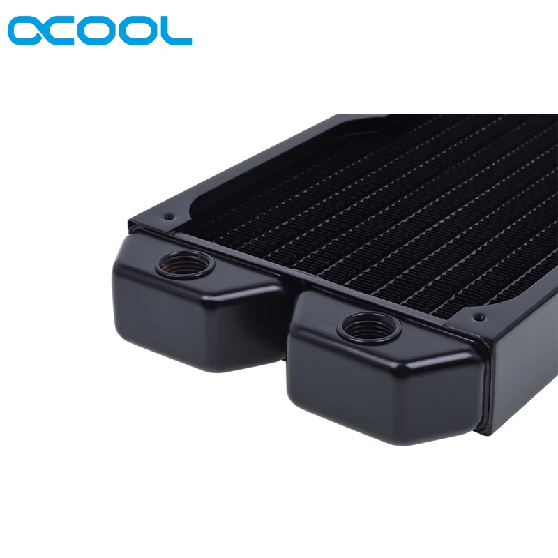 Оригинальный Alphacool NexXxoS 420 мм медный радиатор 30 Толщина 140 * 3 чехол для компьютера