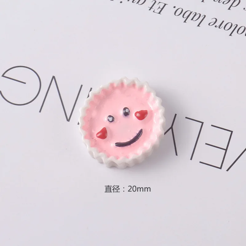 Мультяшный медведь печенье полимерные подвески для рукоделия наклейка глины