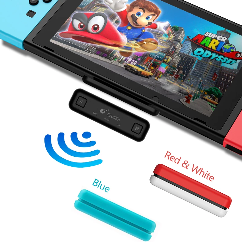 Передатчик Аудио Nitend с Bluetooth адаптер низкой задержкой для Nintendo Switch Lite PC PS4