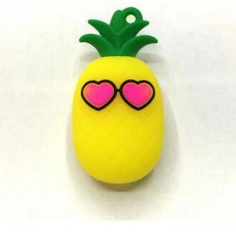 

3D Avocado Keychain Bag Coin Purse PVC Soft Toy Pendant