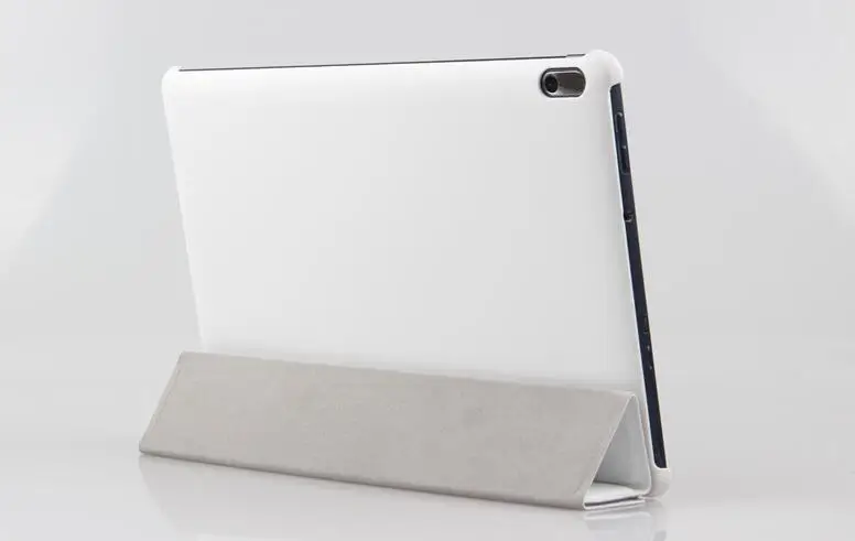 Белый Крышка для A7600 10,1 дюймов защитный чехол для планшета Для Lenovo Idea Tab A10-70 A7600 A7600-h A7600-f стенд жесткий PC задняя крышка в виде ракушки+ ручка - Цвет: Белый