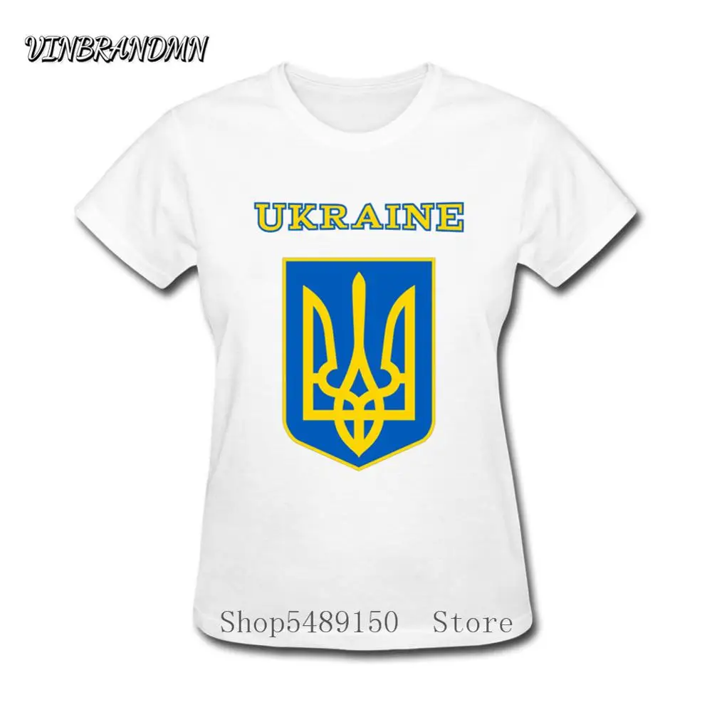 Украина страна Логотип Колледжа фото рубашка Высокое качество Цифровая печать