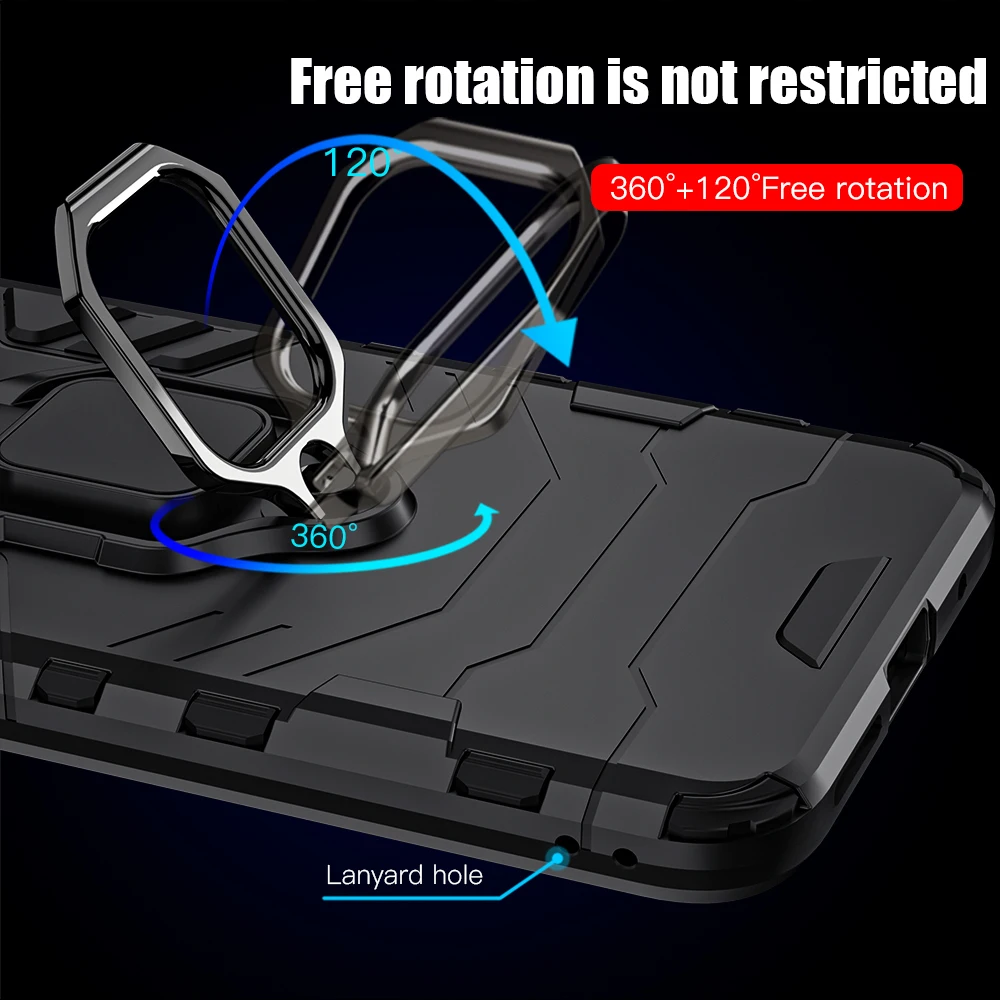 KEYSION Shockproof Case for Redmi 10 10 Prime Note 11 Pro Plus 10T 5G Phone Back Cover for Xiaomi POCO X3 GT X3 M3 M4 Pro F3 GT