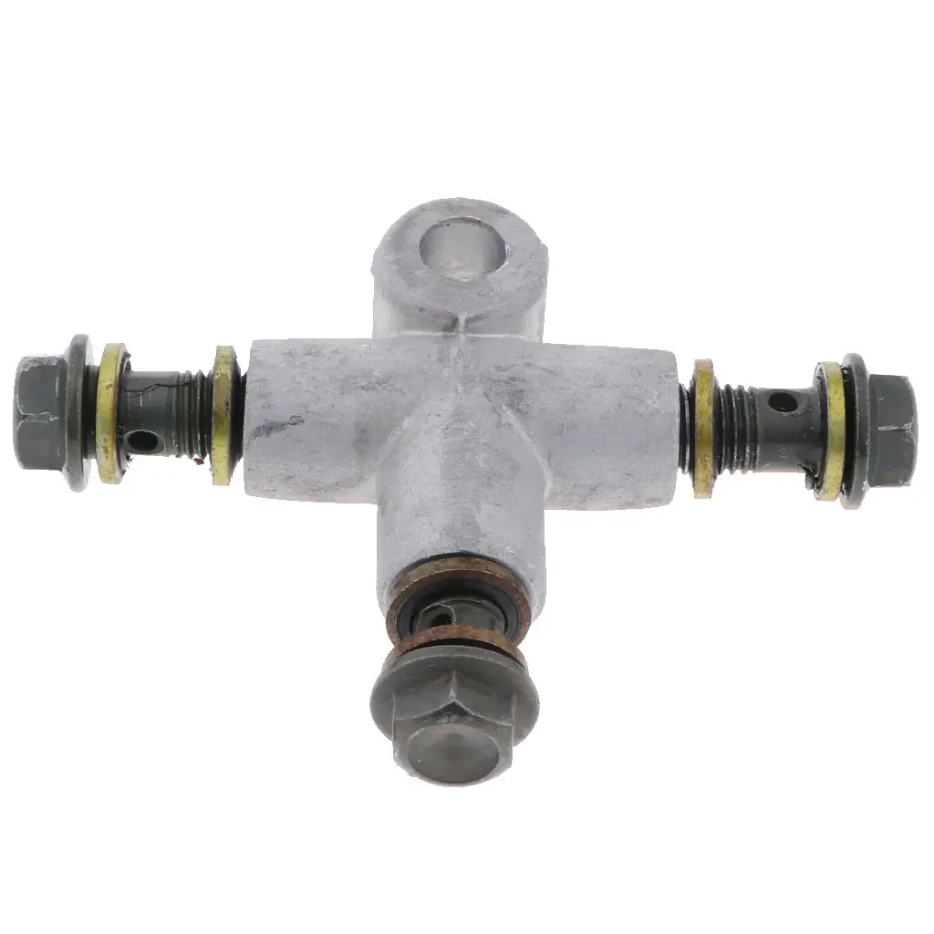 

Hydraulic Brake Hose Pipe Tee Coupling & Fitting& Connector， Fit Motorcycle Dirt Bike ATV Brake System