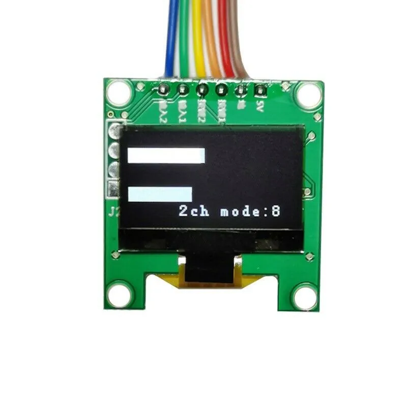 

VU Meter Music Spectrum Display 0.96\" 200-18KHz 8 Modes Analyzer DC 5V