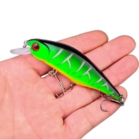 1 pcs new design pesca wobbling fishing lure 12g 9 5cm sinking minnow isca artificial baits for bass perch pike trout
