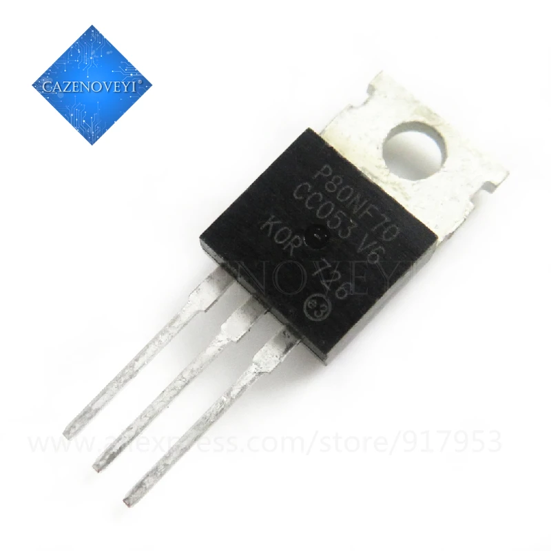 

10 шт. / Лот STP80NF70 P80NF70 80NF70 TO-220 новый оригинальный в наличии