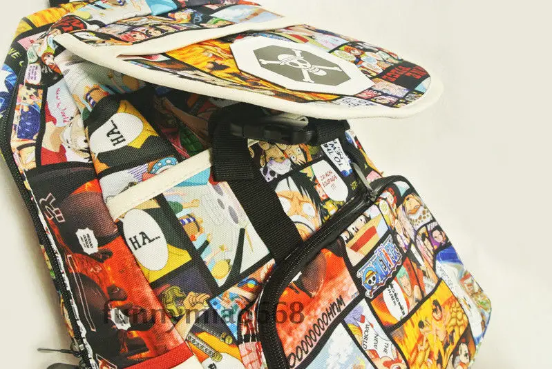 Аниме ONE PIECE Portgas D Ace рюкзак для косплея ранец студенческий школьная сумка кошелек