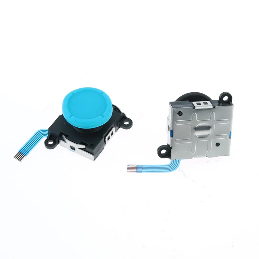 YuXi 2pcs 3D Analog Joystick For Nintend Switch NS Joy Con Controller with Thumb Stick Grip Cap JoyCon Left Right Sticks | Электроника