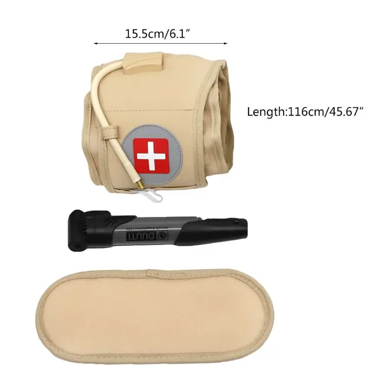 

H7JC Lumbar Back Belt Support Traction Air Decompression Inflatable Waist Protect